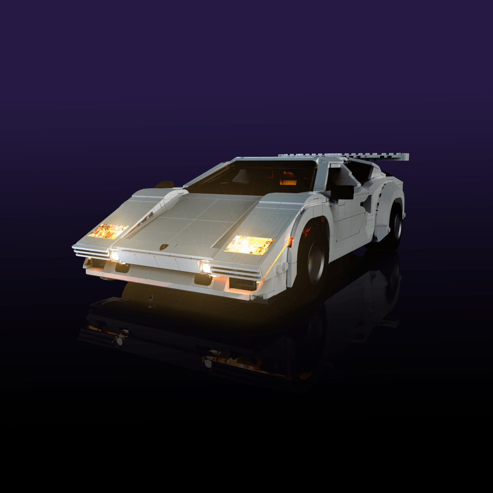 Light Kit for LEGO® Lamborghini Countach 5000 Quattrovalvole