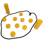 2 player magnet placement game with a reshaped rope arena for varied tabletop rounds