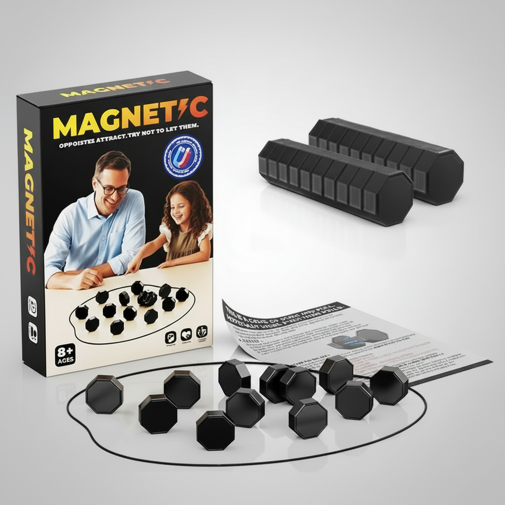 Magnetic Stones Strategy Game 2 Player