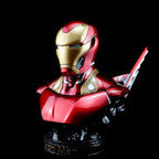 Iron Man MK50 resin construction with an illuminated chest detail for gaming room decor