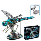 Mechanical dragonfly building kit with 866 pieces for an advanced hands-on assembly challenge