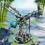 Advanced STEM dragonfly building kit for teens who enjoy mechanical engineering assembly