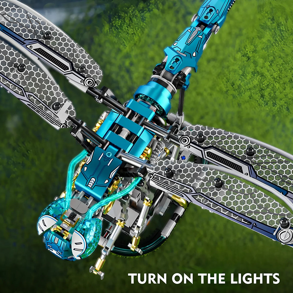Mechanical Dragonfly Building Blocks Set