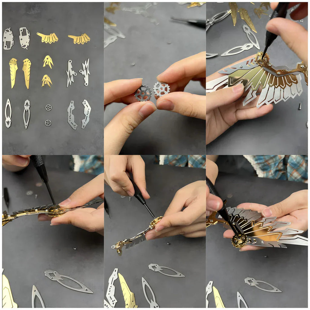 Majestic 3D Metal Mechanical Eagle Model Kit