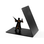 Character metal bookends in Harry Potter, Yoda and superhero styles for keeping hardcovers upright