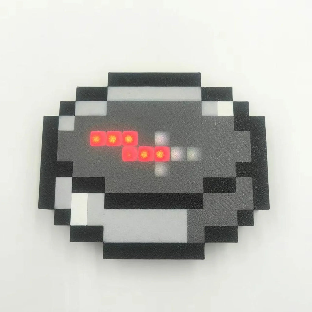Minecraft Compass IRL Working Magnetic Pixel