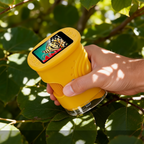 Kids digital microscope with 1000X magnification, adjustable LEDs and manual focus for beginner exploration