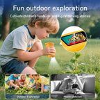 Yellow 1000X kids digital microscope with standalone viewing that does not require a computer