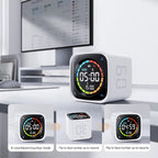 Mini and TK3 white timer cube options with flip-start countdown presets for desk sessions