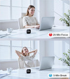 Mini and TK3 timer cube models with preset and custom countdown modes for work intervals