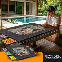 Puzzle Board 2000 Pieces with 6 Drawers