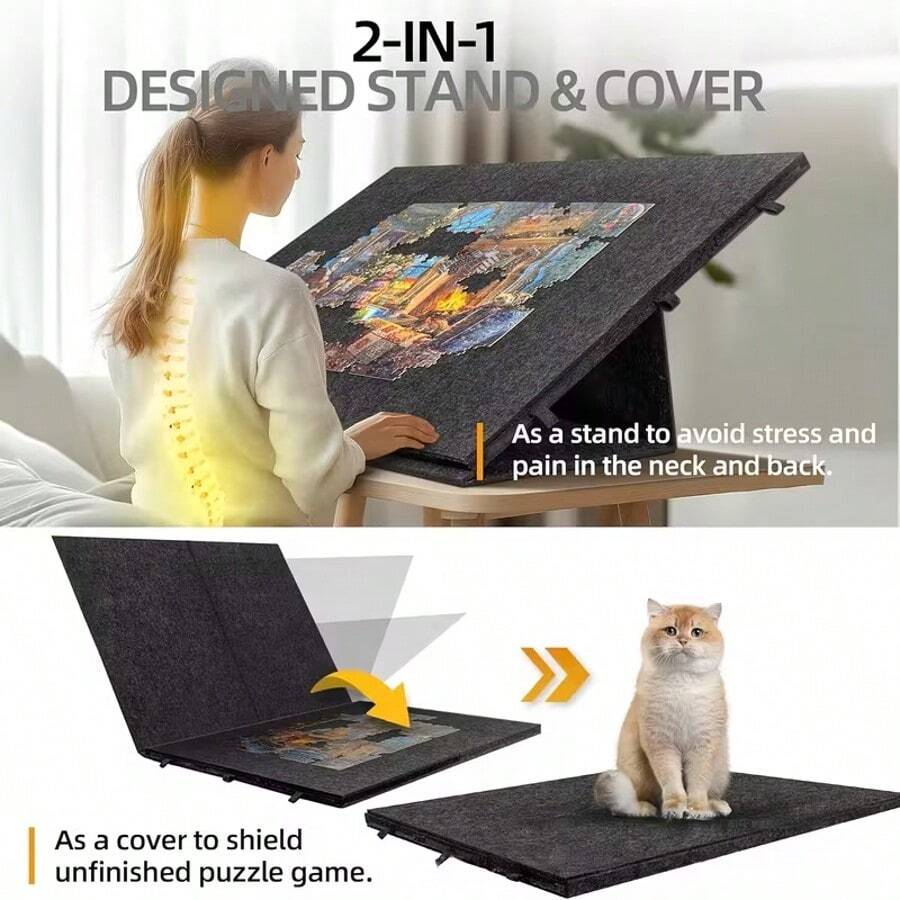 Puzzle Board 2000 Pieces with 6 Drawers