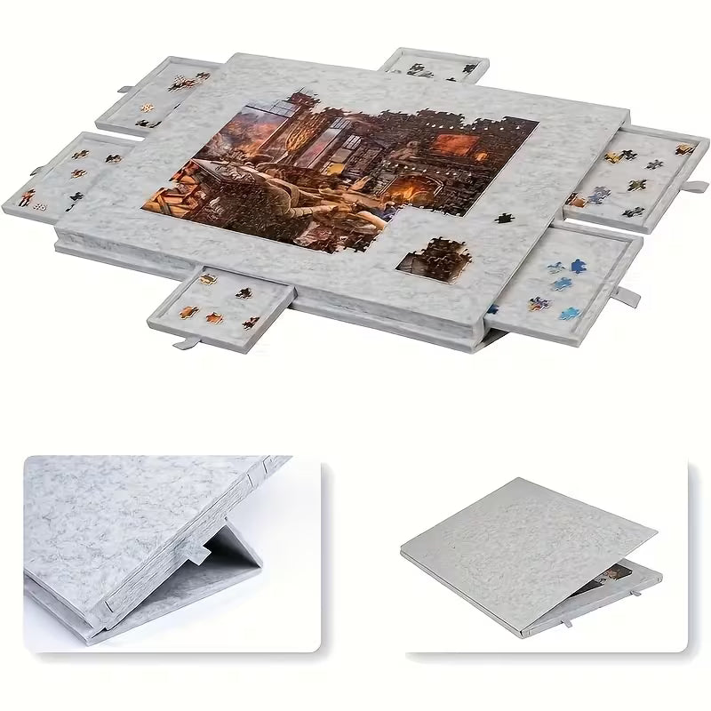 Puzzle Board with Drawers 1500 Piece