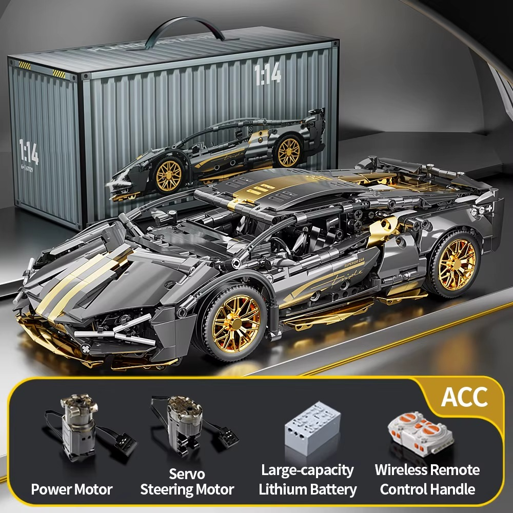 Lamborgini FK937 1:14 Scale Building Blocks RC