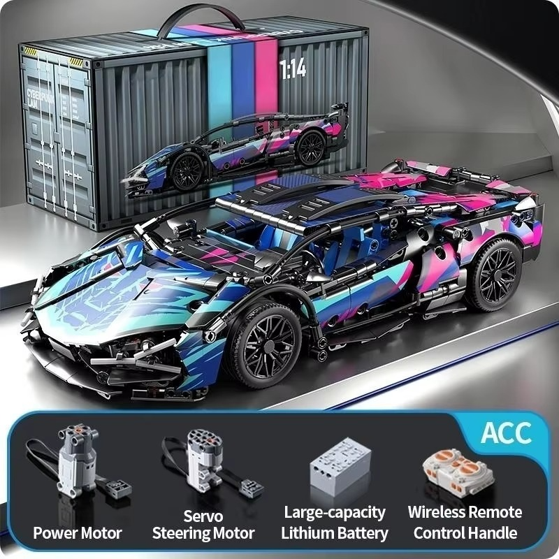 Lamborgini FK937 1:14 Scale Building Blocks RC
