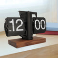Retro Flip Down Clock with Automatic Rotating