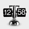 Retro Flip Down Clock with Automatic Rotating