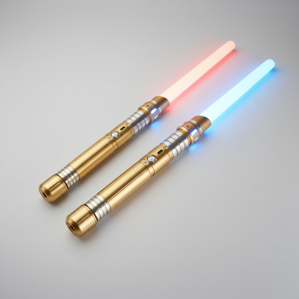 RGB Lightsaber Metal Hilt 15-Color Dueling Saber