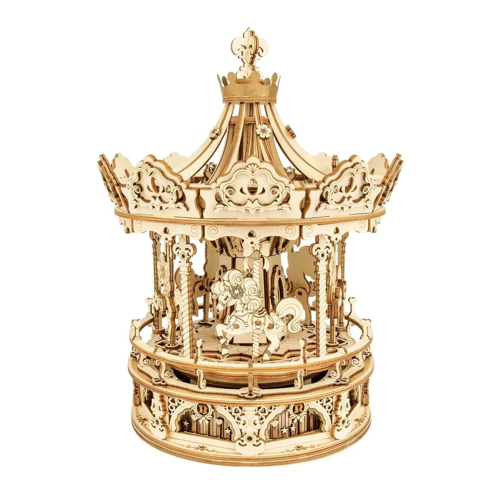 Romantic Carousel Dream - 3D Wooden Puzzle