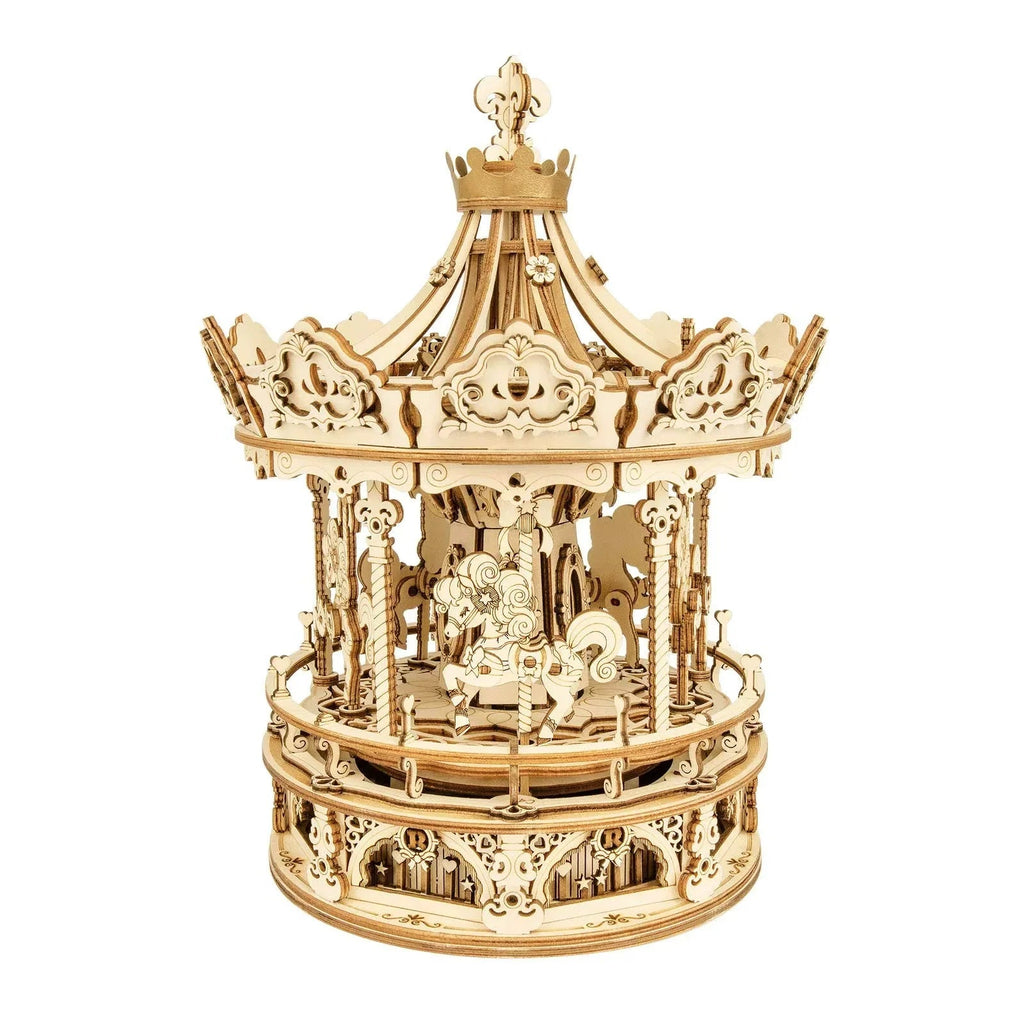 Romantic Carousel Dream - 3D Wooden Puzzle