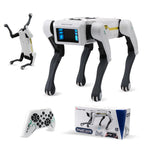 App dancing robot dog toy for kids with remote, voice and smartphone control