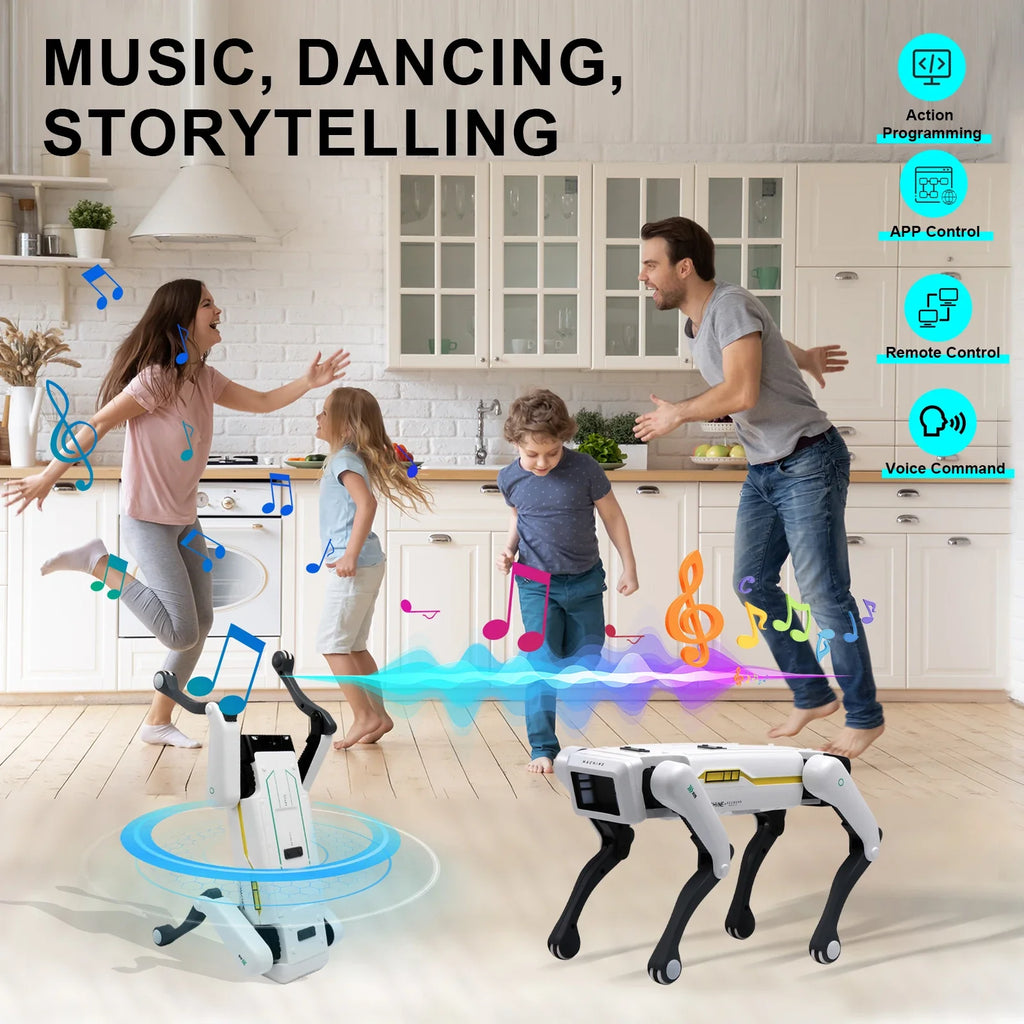 Smart Robot Dog Toy RC Programmable with Voice Control App Dancing