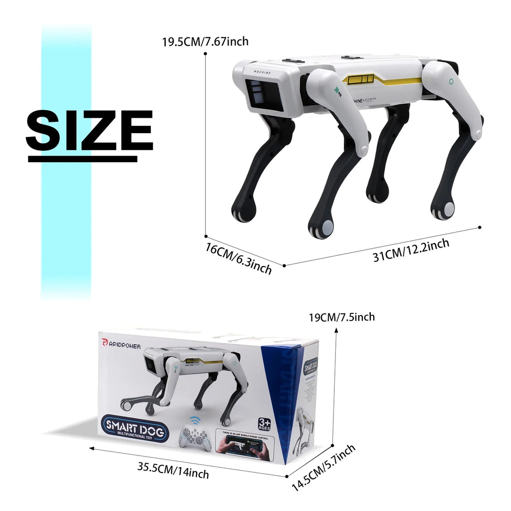Smart Robot Dog Toy RC Programmable with Voice Control App Dancing