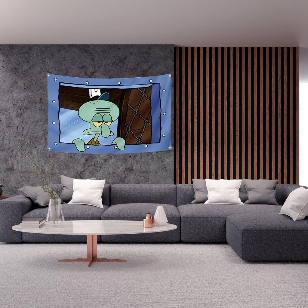 Squidward "Look at You" Wall Tapestry