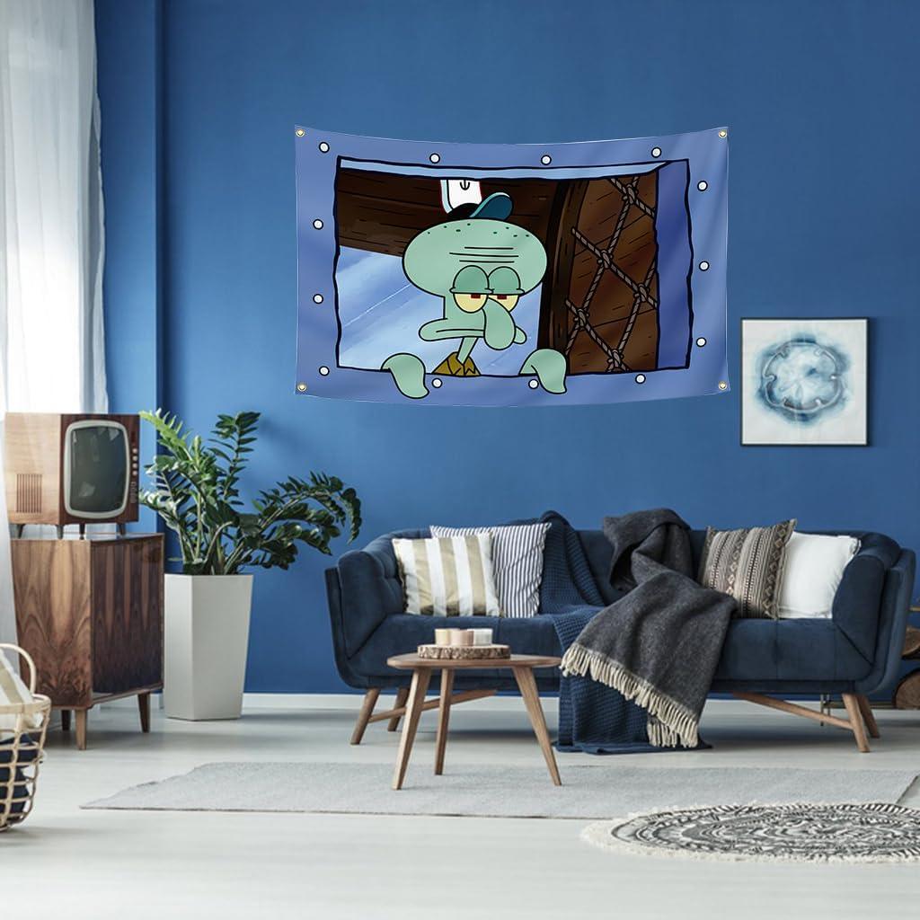 Squidward "Look at You" Wall Tapestry