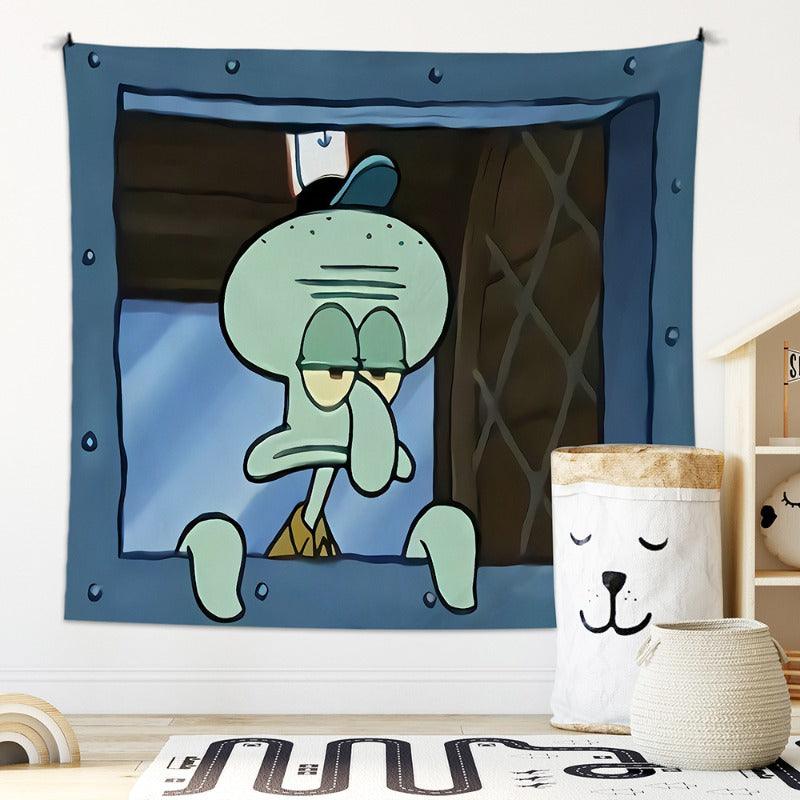 Squidward "Look at You" Wall Tapestry