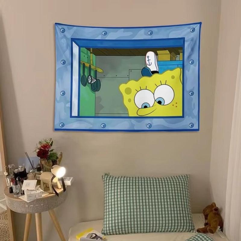 Squidward "Look at You" Wall Tapestry