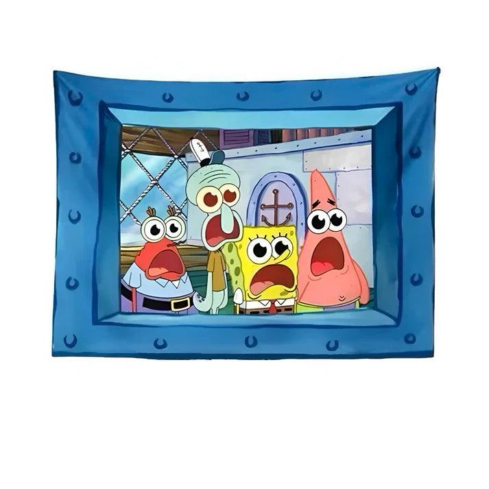 Squidward "Look at You" Wall Tapestry