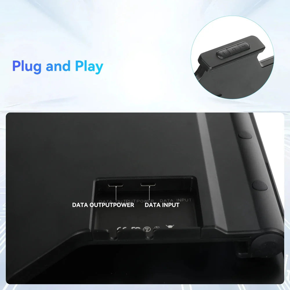 14" Triple Screen Laptop Monitor Extender FHD