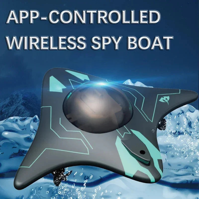 Underwater Drone RC Spy Boat with FPV Camera