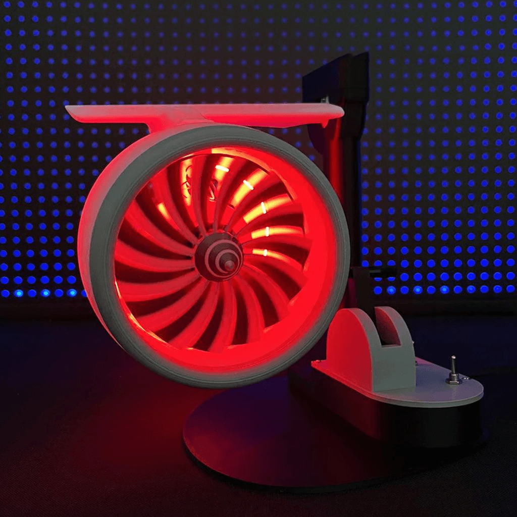 JetEngine Humidifier Fan - Aviation-Inspired Desktop Companion