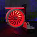JetEngine Humidifier Fan - Aviation-Inspired Desktop Companion