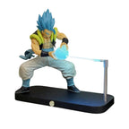 Touch-control Gogeta magnetic lamp made from plastic for a Dragon Ball Z collector's desk