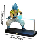 Super Saiyan Blue Gogeta magnetic lamp as a Christmas gift for a Dragon Ball Z fan