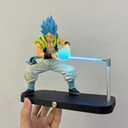 Dragon Ball Z magnetic lamp with touch-sensitive LED lighting for a gaming desk accent