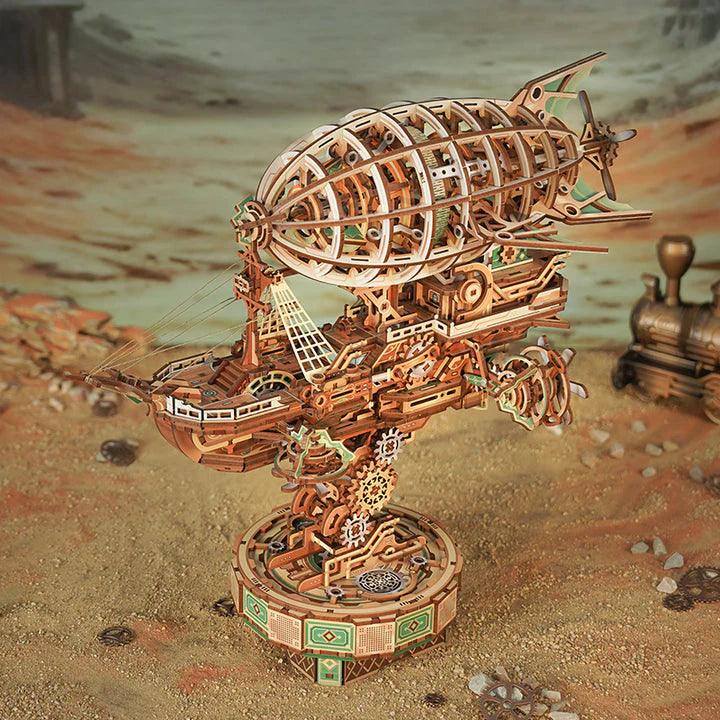 Sailing In Fog - 3D Mechanical Airship Puzzle