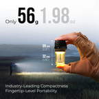 Manufacturer size and weight illustration: approximately 56 g