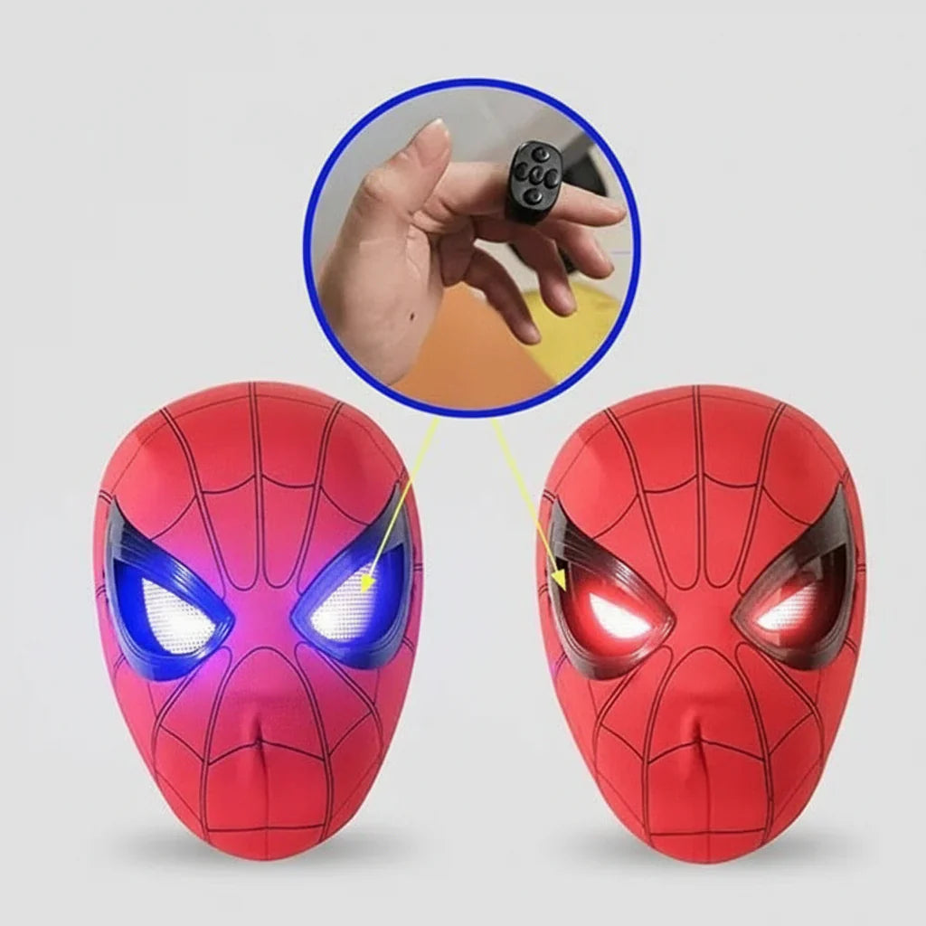 Spiderman Mask Moving Eyes