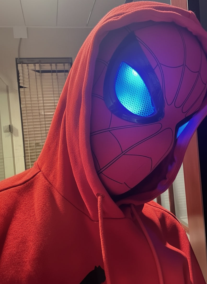 Spiderman Mask Moving Eyes
