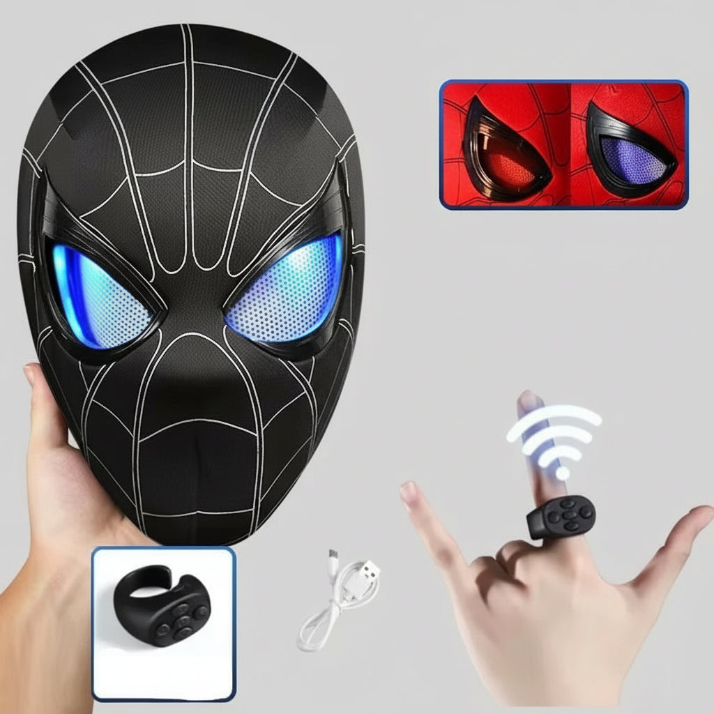 Spiderman Mask Moving Eyes
