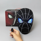 Black Ring Remote plus LED Eyes mask with blue illumination, wireless ring and product box