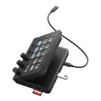 Cable, card slots and USB hub connections