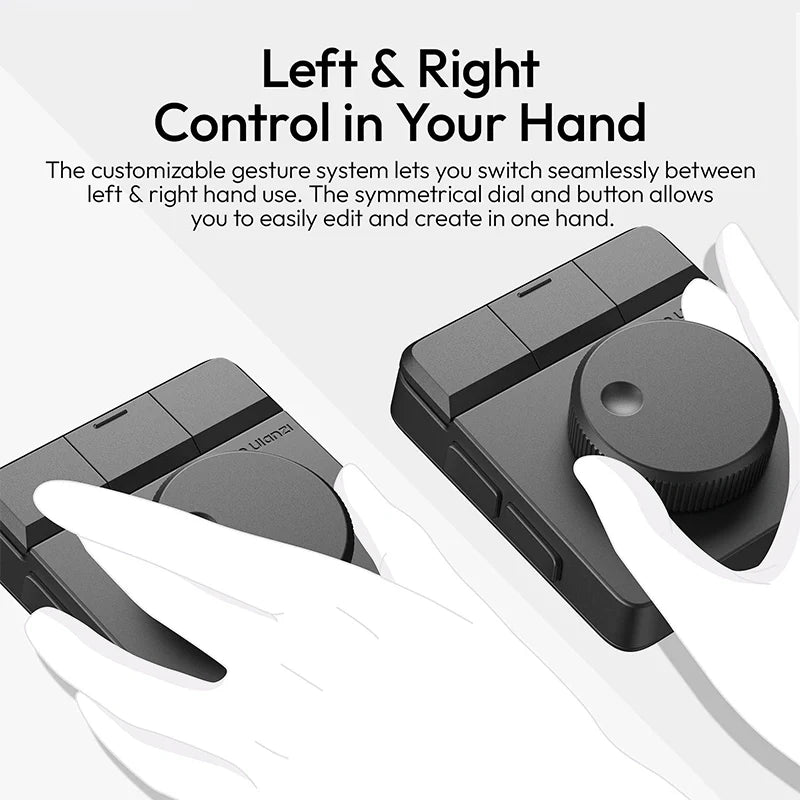 Left-handed and right-handed controller positioning