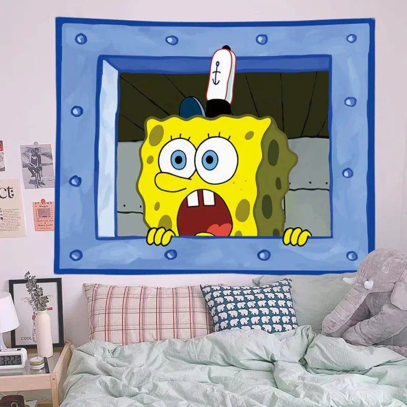 Squidward "Look at You" Wall Tapestry