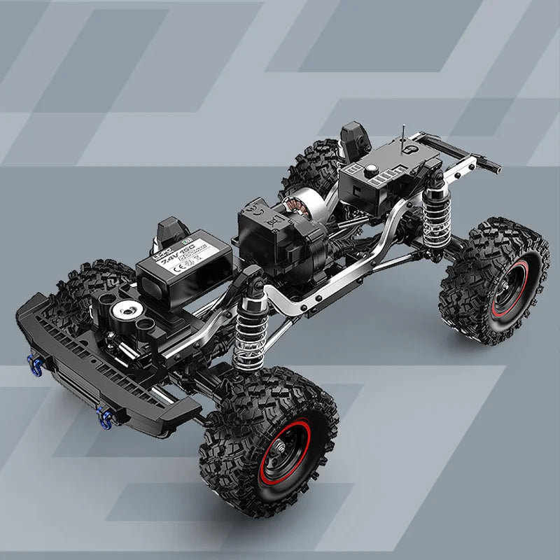 H18P chassis and four-wheel drivetrain
